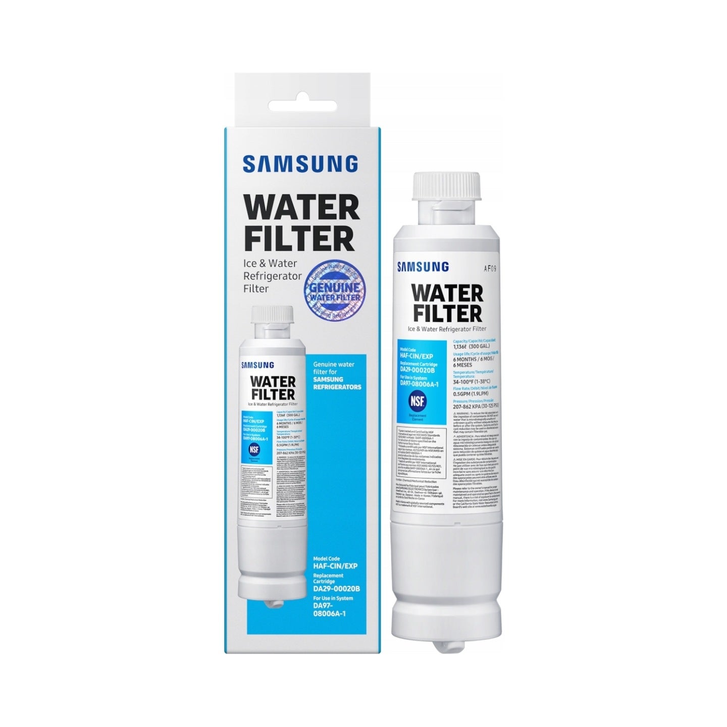 Samsung HAF-CIN DA29-00020B wewnętrzny filtr do lodówek ORYGINALNY