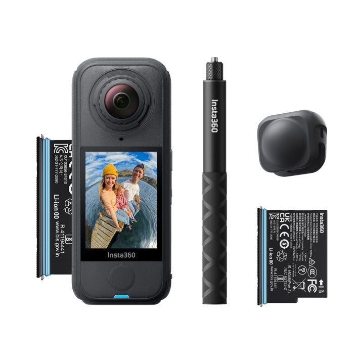 Insta360 Kamera sportowa 4K UHD Insta360 X4 Air Starter Bundle 360 8K/30 FPS Wi-Fi