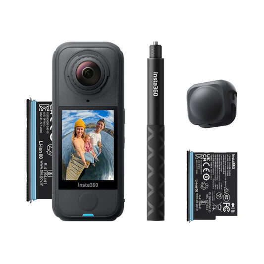 Insta360 Kamera sportowa 4K UHD Insta360 X4 Air Starter Bundle 360 8K/30 FPS Wi-Fi