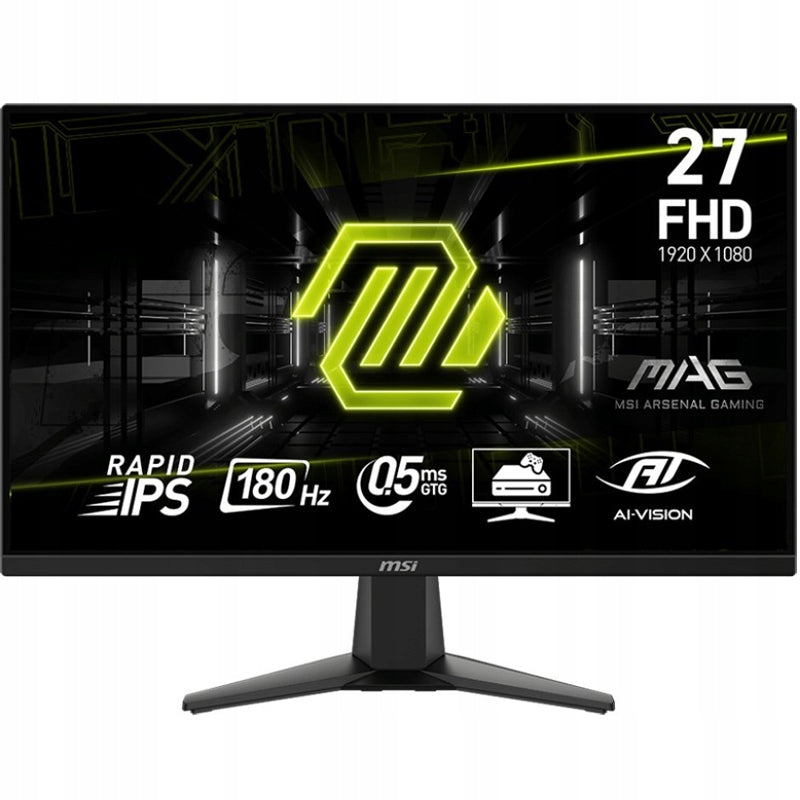 MSI Monitor 27 MSI MAG 275F |1920x1080 (FHD)|180Hz|0,5ms| Rapid IPS| AI VISION(1 /Monitor 27 MSI MAG 275F |1920x1080 (FHD)|180Hz|0)