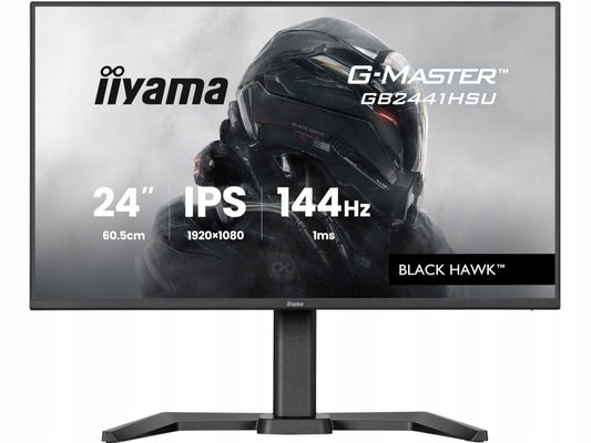 iiyama Monitor iiyama G-Master GB2441HSU-B1 24 FHD IPS 144Hz 1ms(23/Monitor iiyama G-Master GB2441HSU-B1 24 FHD IPS 144Hz 1ms)
