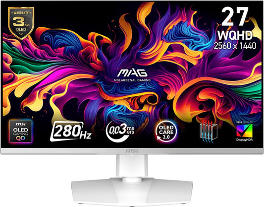 MSI Monitor MSI MAG 272QPW QD OLED X28 2560 x 1440 (WQHD) 280 Hz(0 ms/Monitor MSI MAG 272QPW QD OLED X28 2560 x 1440 (WQHD) 280 Hz)