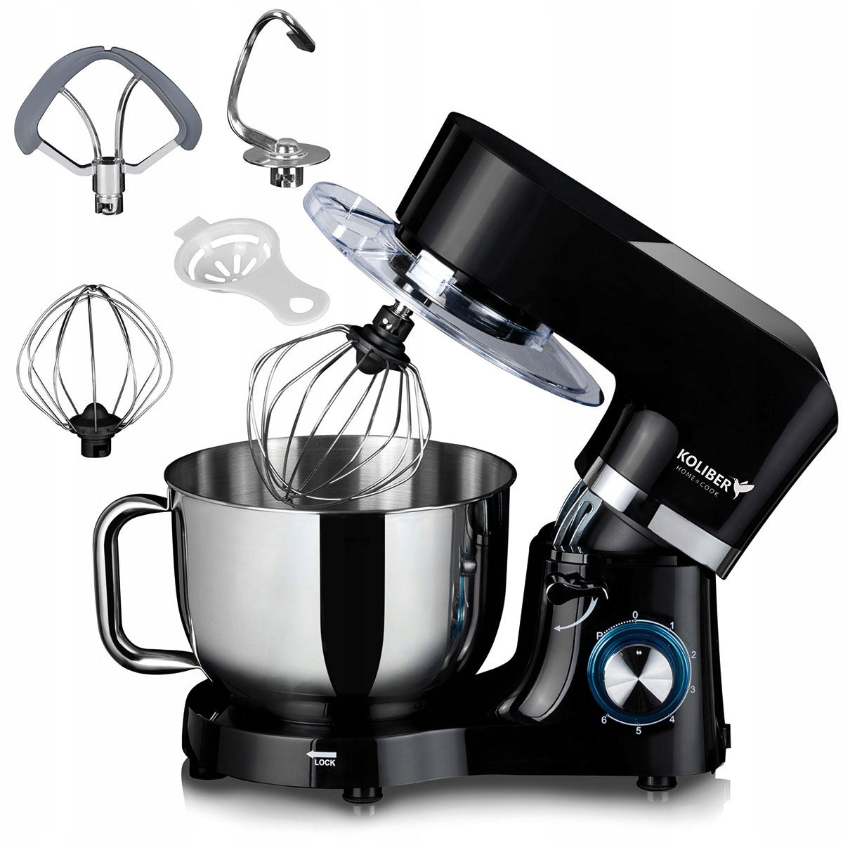 ROBOT KUCHENNY PLANETARNY MIKSER KOLIBER X-3200-W 6.2L 7w1 WIELOFUNKCYJNY(ROBOT KUCHENNY PLANETARNY MIKSER KOLIBER X-3200-W 6.2L 7w1 WIELOFUNKCYJNY)