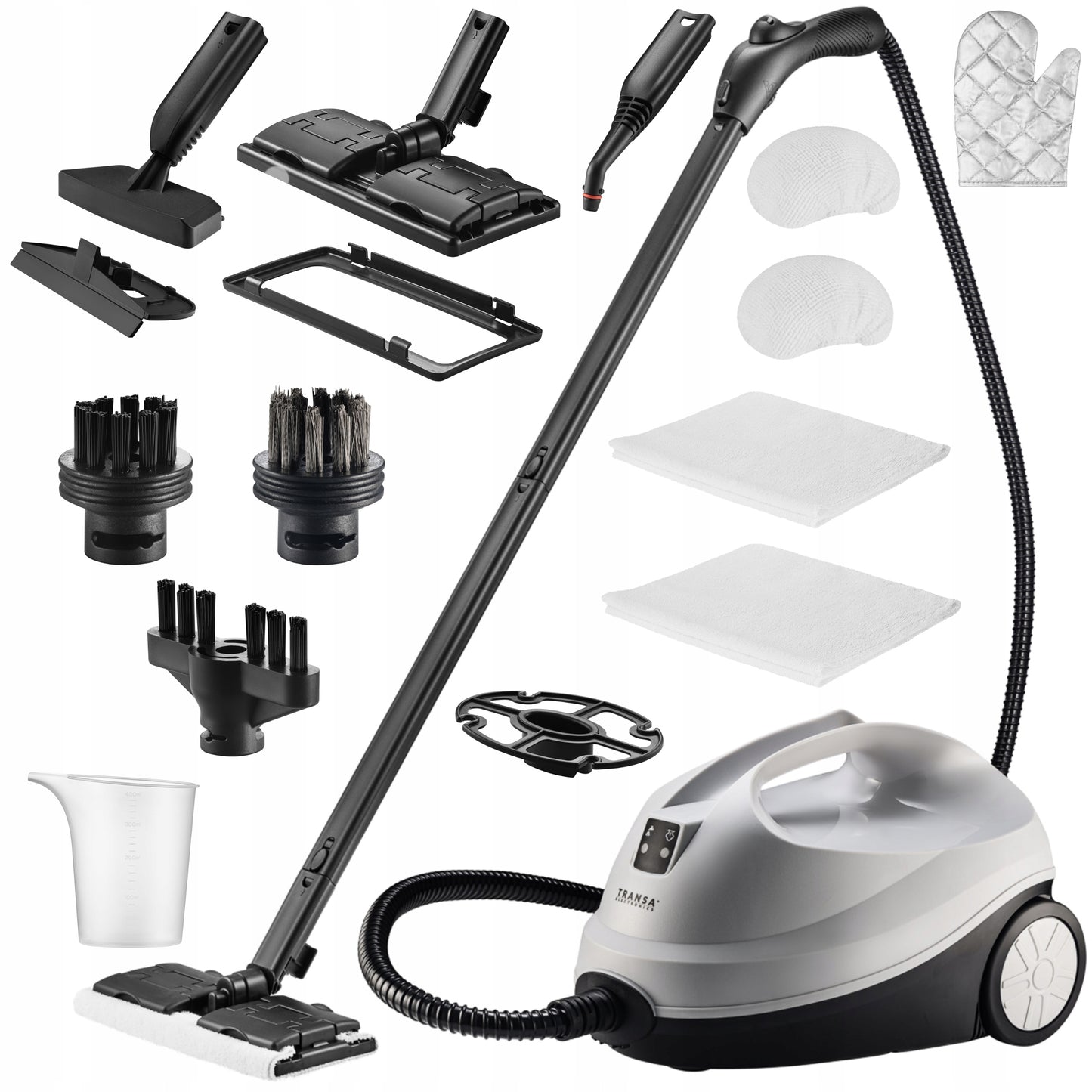 MOP PAROWY WIELOFUNKCYJNY Myjka parowa CZYŚCIK SteamClean 4 bar 2000W(1，5 l)