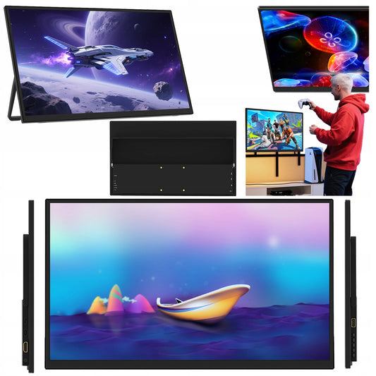 ZEUSLAP Monitor podróżny DO LAPTOPA TELEFONU 18,5 1920*1080P FHD ZEUSLAP Z18S