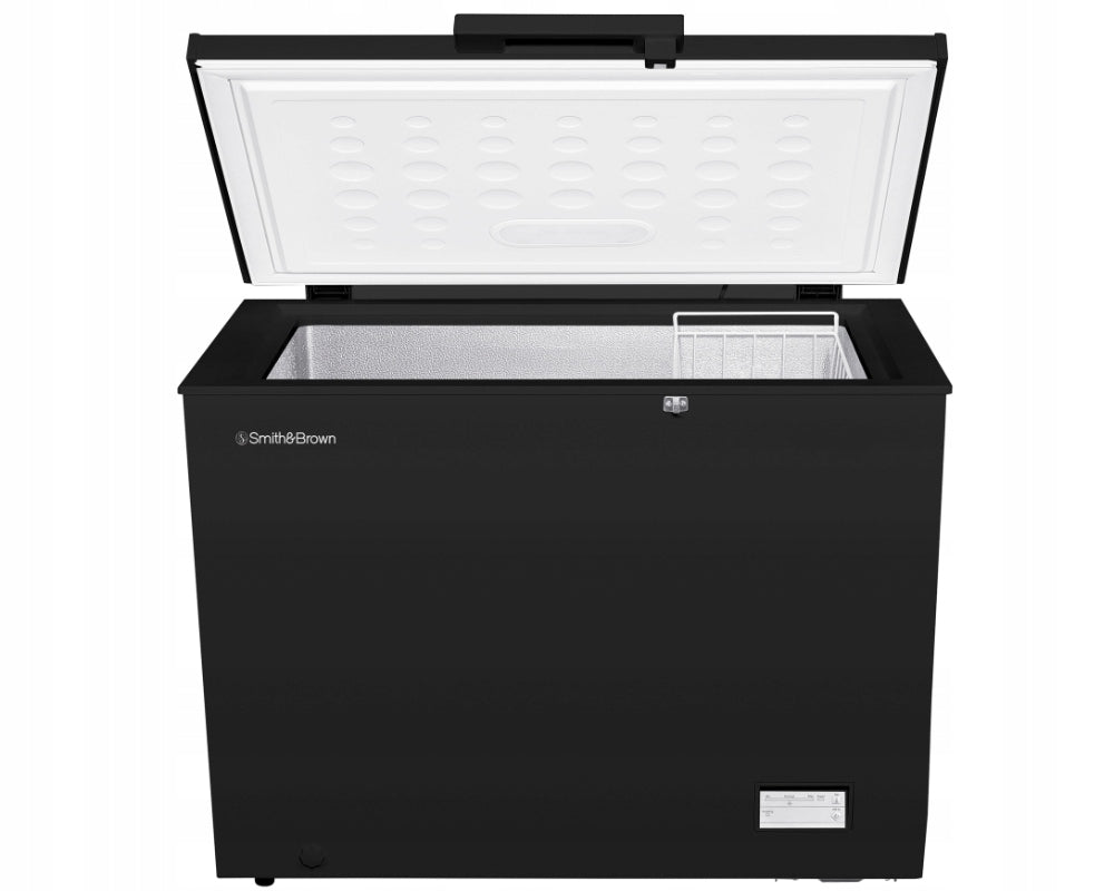 Zamrażarka skrzyniowa 287L czarna SmithBrown SZCF-302-BE3